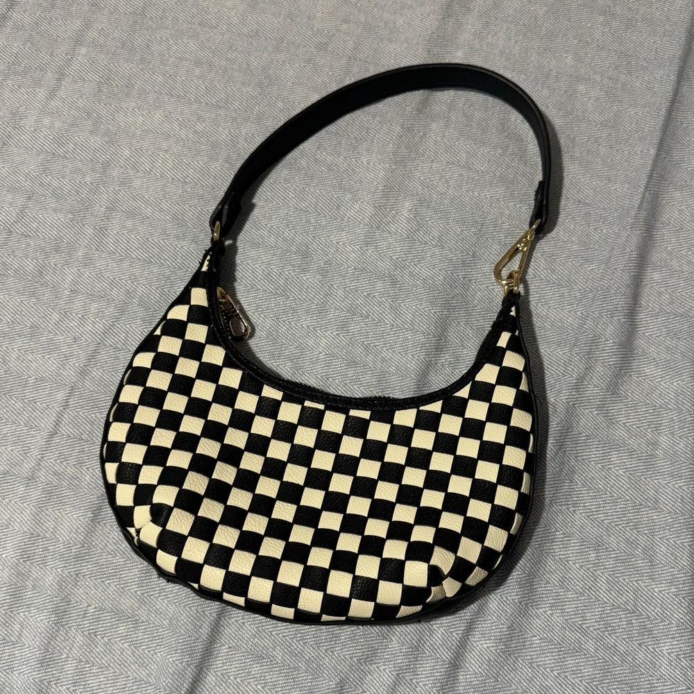 Mini Universal Thread Checkerboard Shoulder Bag